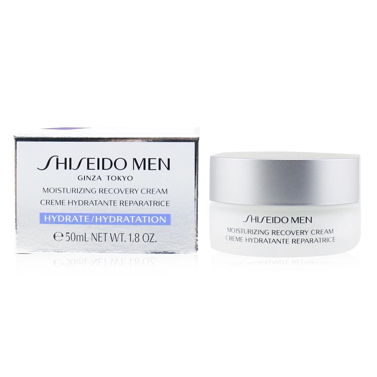 Shiseido Men Moisturizing Recovery Cream 50ml/1.7oz 1 Shiseido Men Moisturizing Recovery Cream 50ml/1.7oz
