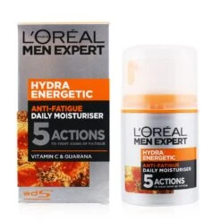 L'Oreal Men Expert Hydra Energetic Daily Anti-Fatigue Moisturising Lotion 50ml/1.6oz