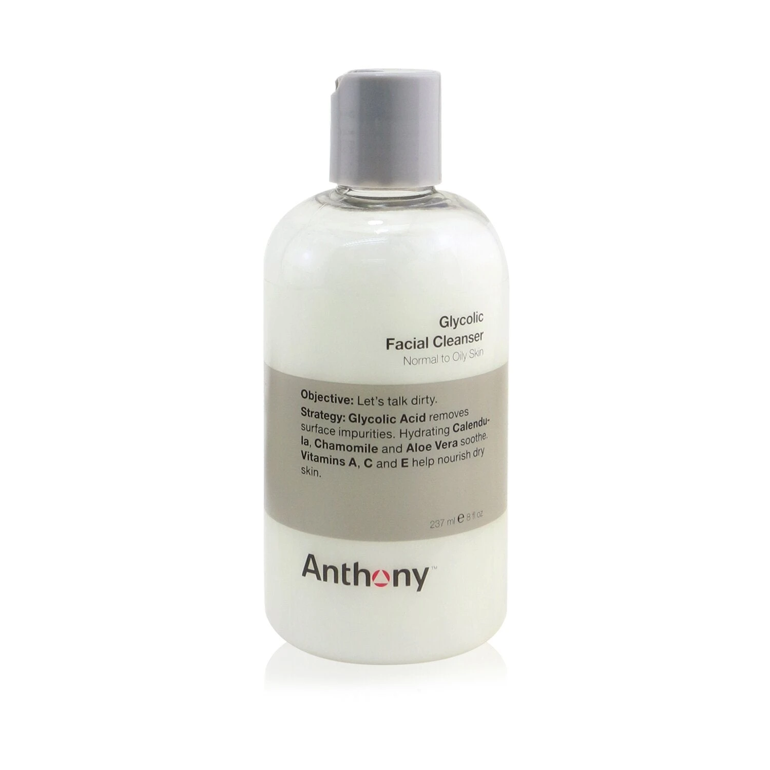 Anthony Logistics For Men Glycolic Facial Cleanser - For Normal/ Oily Skin 237ml/8oz 1 Anthony Logistics For Men Glycolic Facial Cleanser - For Normal/ Oily Skin 237ml/8oz