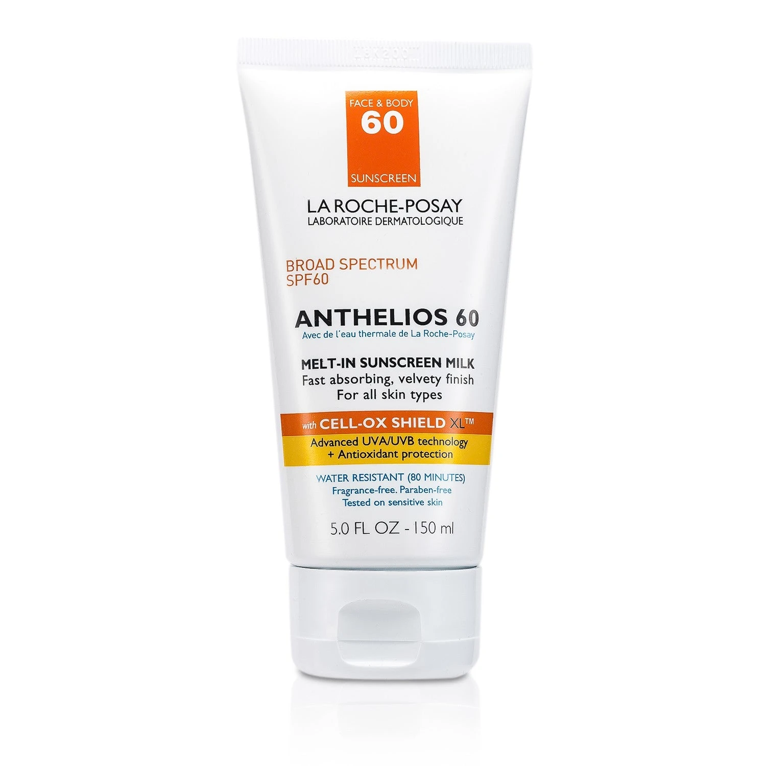 LA ROCHE-POSAY La Roche Posay Anthelios 60 Melt-In Sunscreen Milk (For Face & Body) (Box Slightly Damaged) 150ml/5oz 2 LA ROCHE-POSAY La Roche Posay Anthelios 60 Melt-In Sunscreen Milk (For Face & Body) (Box Slightly Damaged) 150ml/5oz - Image 2