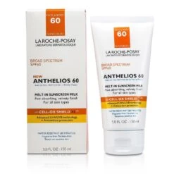 LA ROCHE-POSAY La Roche Posay Anthelios 60 Melt-In Sunscreen Milk (For Face & Body) (Box Slightly Damaged) 150ml/5oz