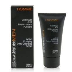Academie Men Active Purifying Deep Cleansing Scrub 75ml/2.5oz