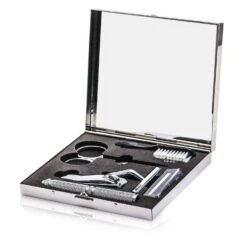 Razor MD The Well Mannered Groom Kit: Razor + Grooming Scissors + Nail Clipper + Brush + Box 4pcs+1box -Lumellea Sales Store 16658137314 2