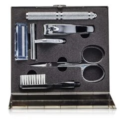 Razor MD The Well Mannered Groom Kit: Razor + Grooming Scissors + Nail Clipper + Brush + Box 4pcs+1box -Lumellea Sales Store 16658137314 3
