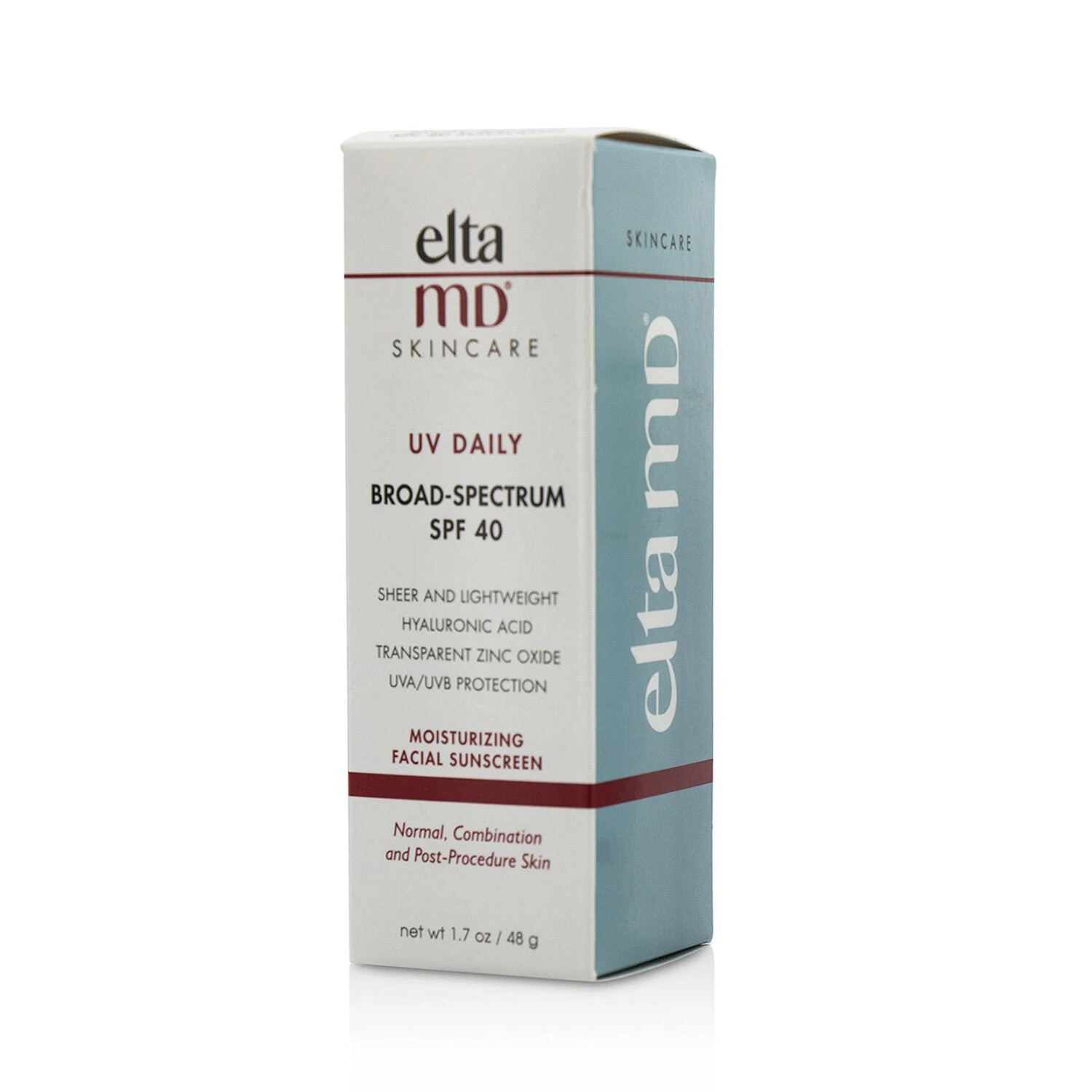 EltaMD UV Daily Moisturizing Facial Sunscreen SPF 40 - For Normal, Combination & Post-Procedure Skin 48g/1.7oz 3 EltaMD UV Daily Moisturizing Facial Sunscreen SPF 40 - For Normal, Combination & Post-Procedure Skin 48g/1.7oz - Image 3