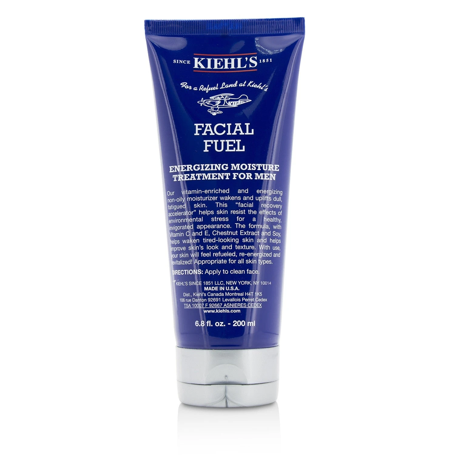 Kiehl's Facial Fuel Energizing Moisture Treatment For Men 200ml/6.8oz 1 Kiehl's Facial Fuel Energizing Moisture Treatment For Men 200ml/6.8oz