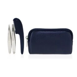 Tweezerman G.E.A.R. Brow Grooming Kit: Mini Flat Tweezers + Mini Point Tweezers + Facial Razor + Case 3pcs+1case -Lumellea Sales Store 25362830014 2