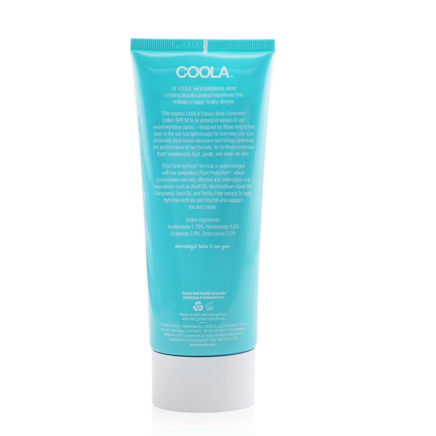Coola Classic Body Organic Sunscreen Lotion SPF 50 - Guava Mango 148ml/5oz 3 Coola Classic Body Organic Sunscreen Lotion SPF 50 - Guava Mango 148ml/5oz - Image 3