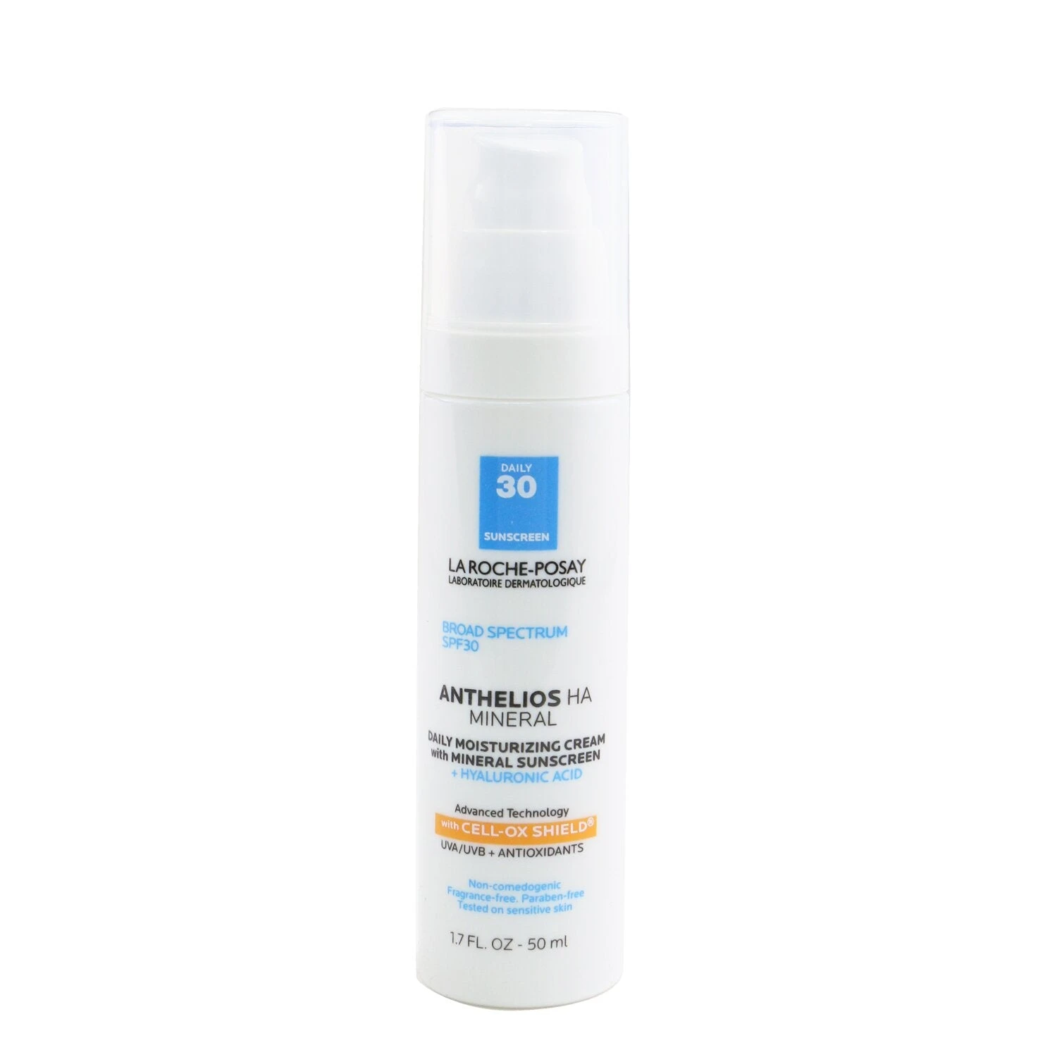 LA ROCHE-POSAY La Roche Posay Anthelios HA Mineral Daily Moisturizing Cream With Mineral Sunscreen + Hyaluronic Acid SPF 30 50ml/1.7oz 1 LA ROCHE-POSAY La Roche Posay Anthelios HA Mineral Daily Moisturizing Cream With Mineral Sunscreen + Hyaluronic Acid SPF 30 50ml/1.7oz