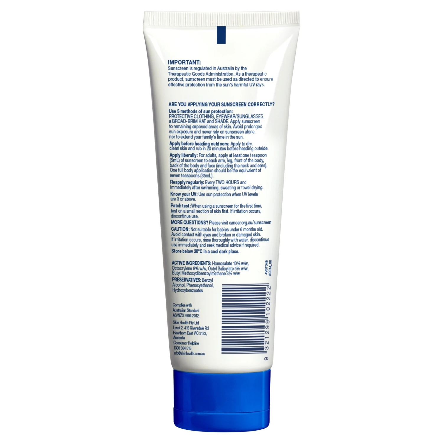 Cancer Council Ultra Sunscreen SPF50+ 110ml 2 Cancer Council Ultra Sunscreen SPF50+ 110ml - Image 2