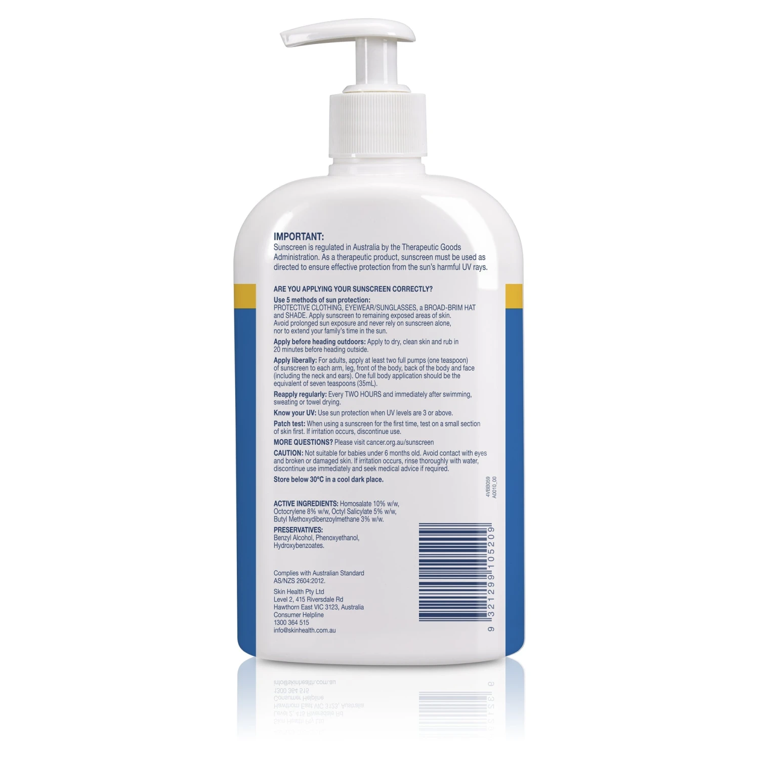Cancer Council Ultra Sunscreen SPF50+ 500ml 2 Cancer Council Ultra Sunscreen SPF50+ 500ml - Image 2