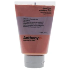 Anthony Deep Pore Cleansing Clay By Anthony For Men - 4 Oz Mask
