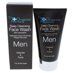 The Organic Pharmacy Men Deep Cleansing Face Wash By The Organic Pharmacy For Men - 2.5 Oz Cleanser