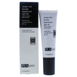 PCA Skin Sheer Tint SPF 45 By PCA Skin For Unisex - 1.7 Oz Sunscreen