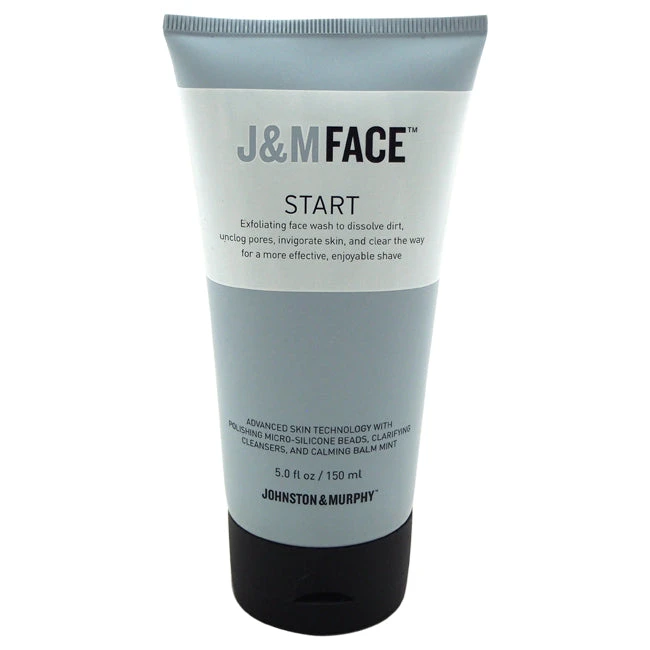 Johnston & Murphy J & M Face Start Exfoliating Face Wash By Johnston & Murphy For Men - 5 Oz Cleanser 1 Johnston & Murphy J & M Face Start Exfoliating Face Wash By Johnston & Murphy For Men - 5 Oz Cleanser