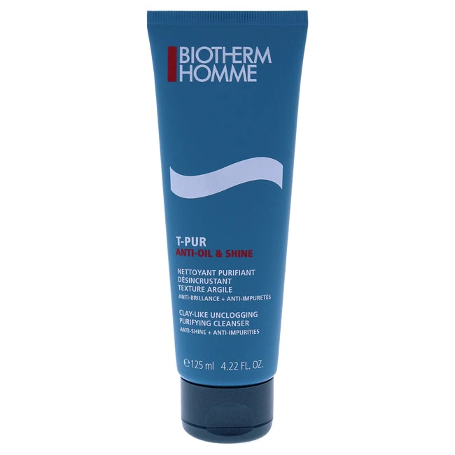 Biotherm Homme T-Pur Anti Oil And Shine Cleanser By Biotherm For Men - 4.22 Oz Cleanser 1 Biotherm Homme T-Pur Anti Oil And Shine Cleanser By Biotherm For Men - 4.22 Oz Cleanser