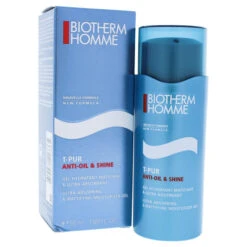 Biotherm Homme T-Pur Anti Oil And Shine - Mattifying Moisturizing Gel By Biotherm For Men - 1.69 Oz Gel
