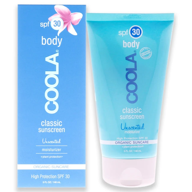 Coola Classic Body Sunscreen Lotion SPF 30 - Unscented By Coola For Unisex - 5 Oz Sunscreen 1 Coola Classic Body Sunscreen Lotion SPF 30 - Unscented By Coola For Unisex - 5 Oz Sunscreen